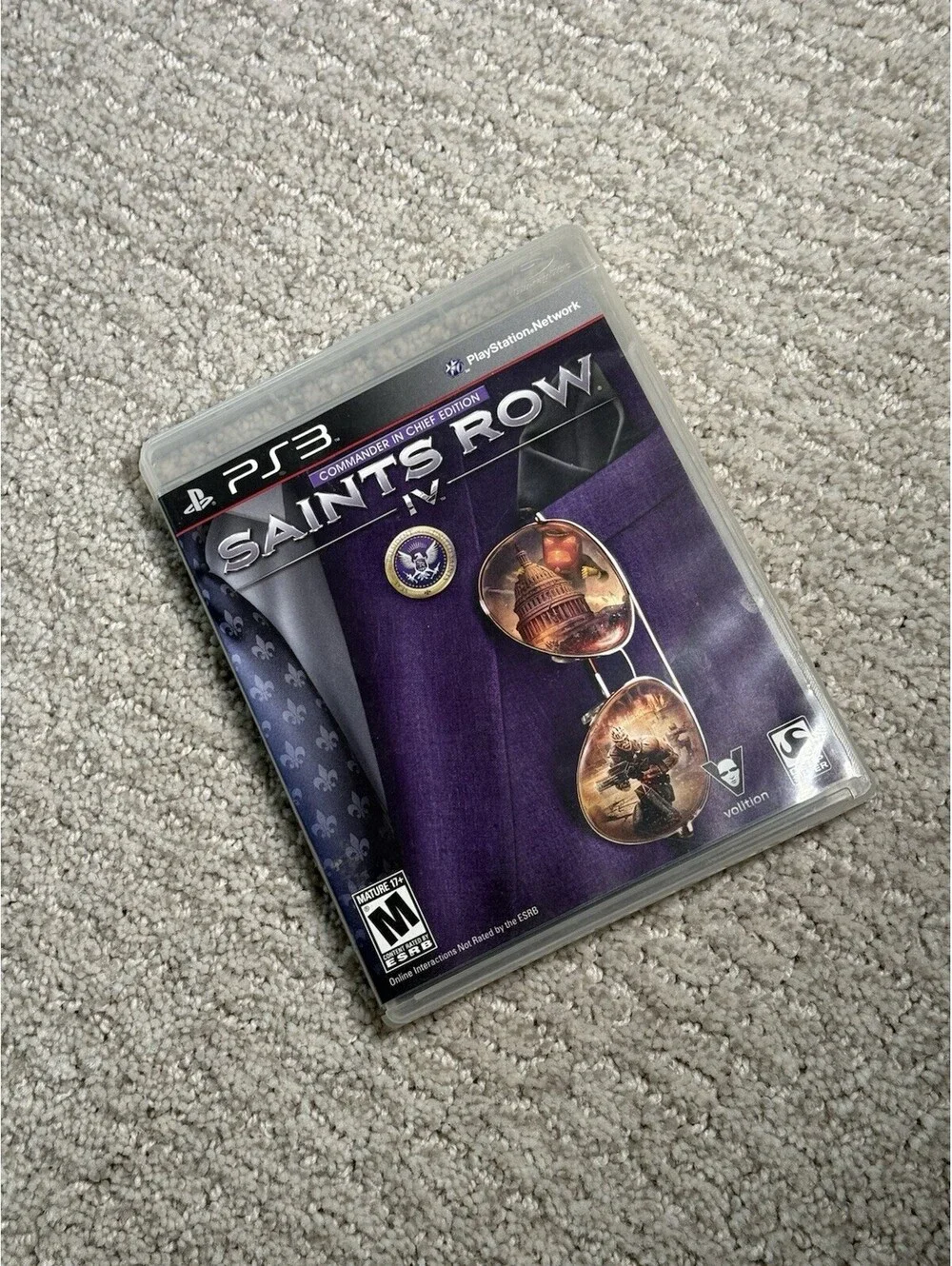 Saints Row IV [Commander in Chief Edition] (Playstation 3, 2013) CIB |UNTESTED